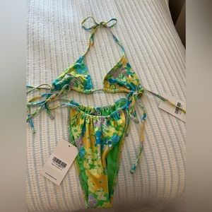 Brand new sabo skirt bikini with tags